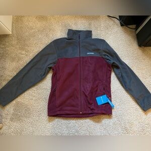 Men’s Columbia Full Zip Fleece, Size M